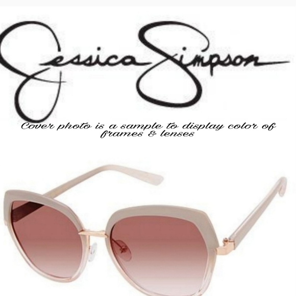 Jessica Simpson 60MM SUNGLASSES - Picture 1 of 8
